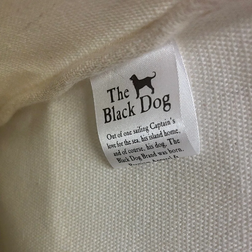 The Black Dog White and Blue Travel Carrier